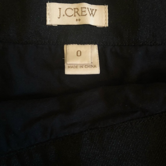 J. Crew Black Lace Mini Skirt - Picture 2 of 3